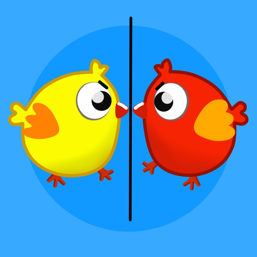 Chicken fight-Two player game app icon