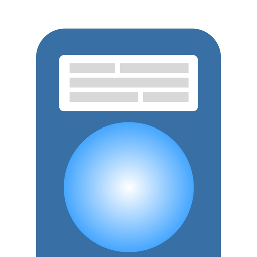 Rejsekort med Det Blå Punkt app icon
