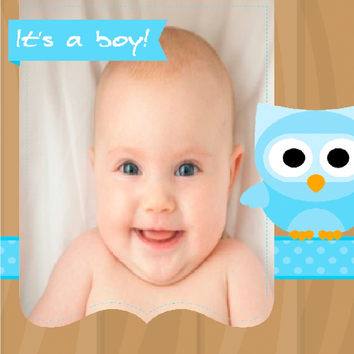 Baby frames to cards app icon