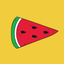 Summer card - stickers & emoji icon