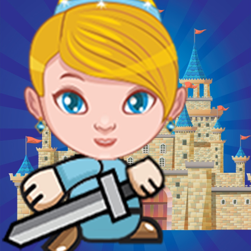 Cute Princess warrior runner adventure girl games app icon