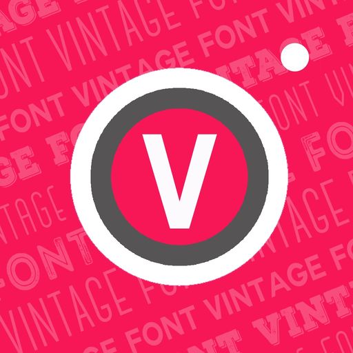 Vintage Font - Write On Photos app icon