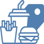 Restaurant Coupons, Fast Food icon