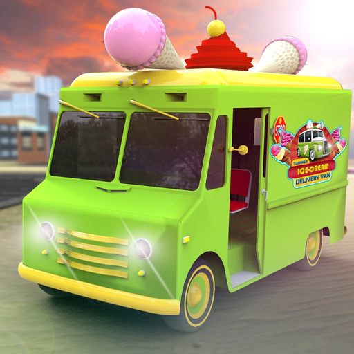 Summer Ice Cream Delivery Van app icon