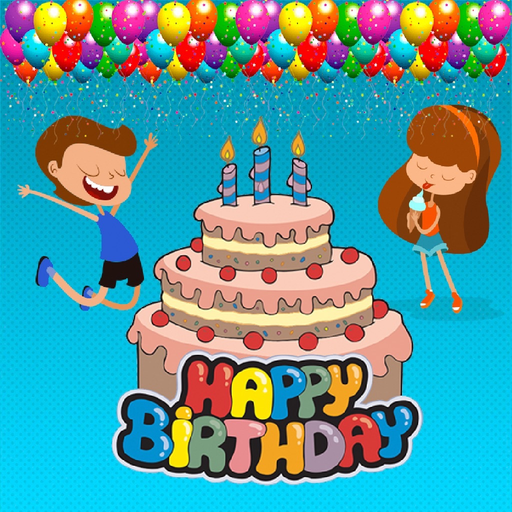 Birthday stickers to photos app icon