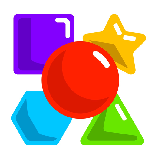 Learn Colors With Shapes app icon