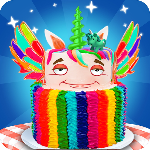 DIY Unicorn Rainbow Cake Cooking! Sweet Dessert app icon