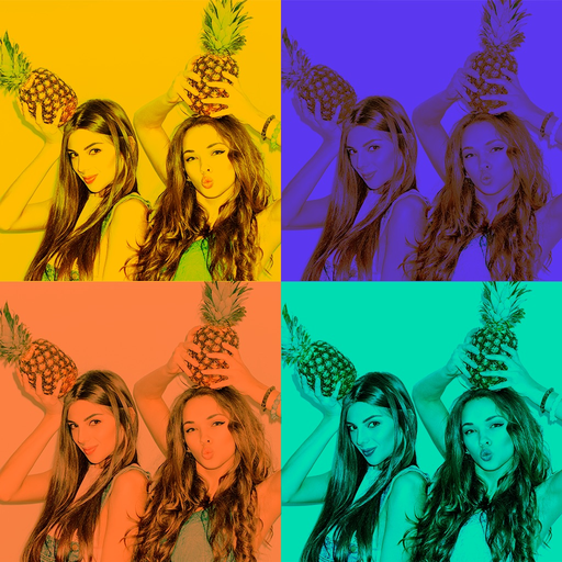 Pop Art filters and effects app icon