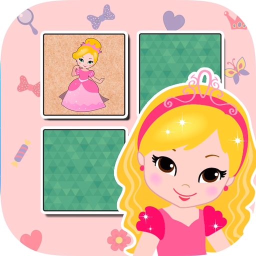 Princesses Find the Pairs Learning Game for 3 – 5 app icon