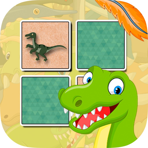 Dinosaurus Find the Pairs Learning & memo Game app icon