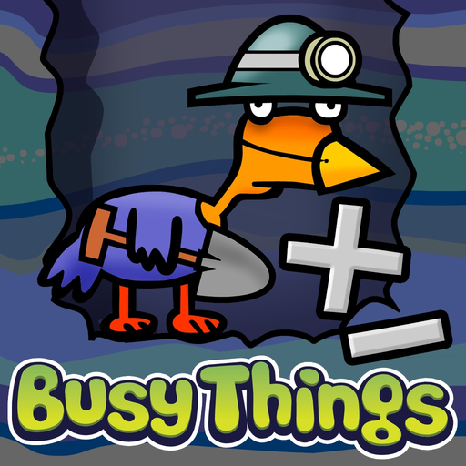 Miner Birds - Addition and Subtraction app icon