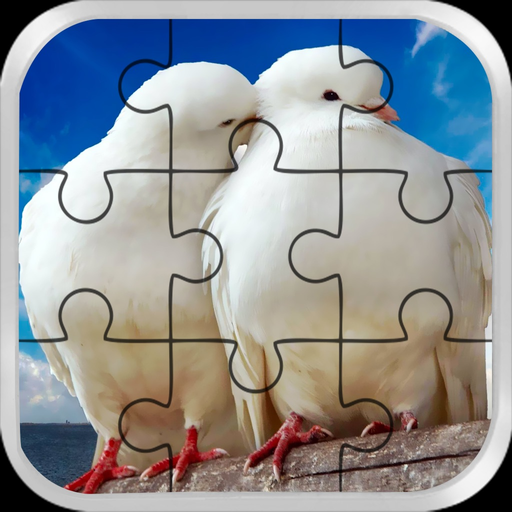 Love Bird Jigsaw Puzzle paradise : Train The Brain app icon