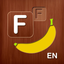 Fruits English spelling puzzle icon