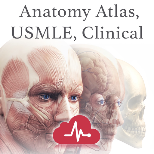 Anatomy Atlas, USMLE, Clinical app icon