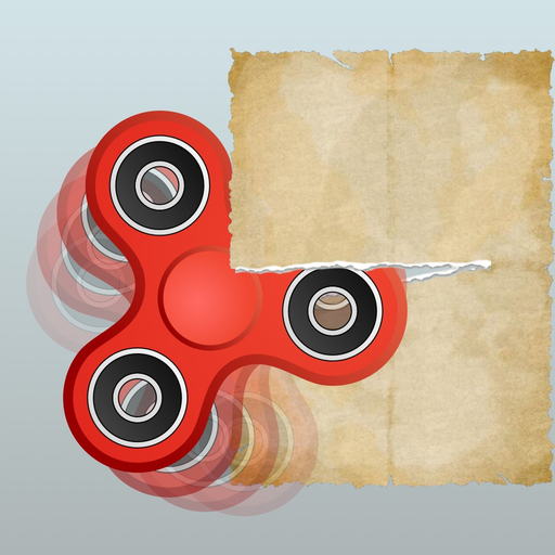 Spinner Clash - Cut the Paper app icon