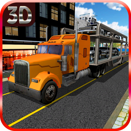 Police Cars Transporter Truck – Cargo Simulator app icon