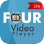 Four Video Player Lite icon