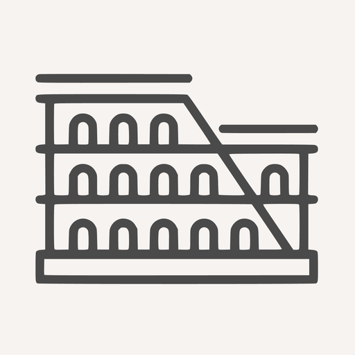 Discover Rome - travel guide app icon