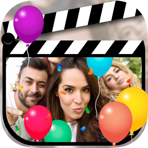 Birthday Gifs - Video Editor app icon