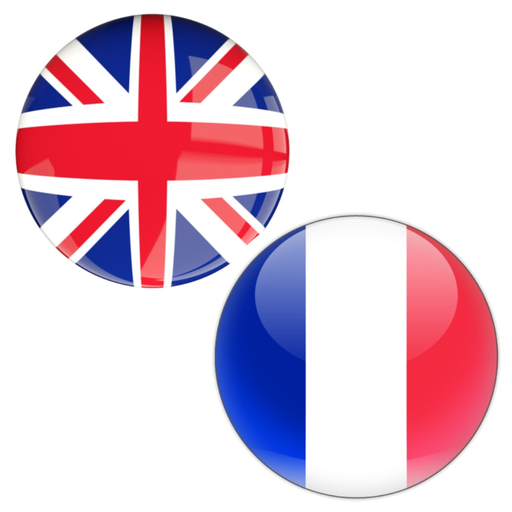 English to French app icon