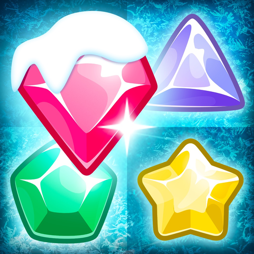 Frozen Jewels Mania - Match 3 Gems Puzzle Legend app icon