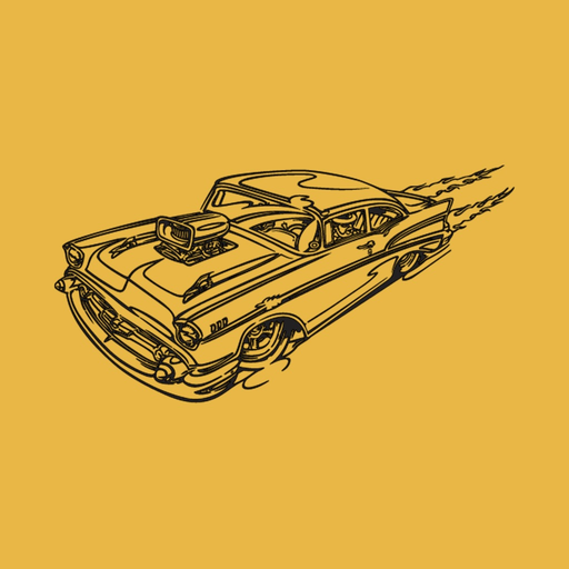 Old car - stickers & emojis app icon