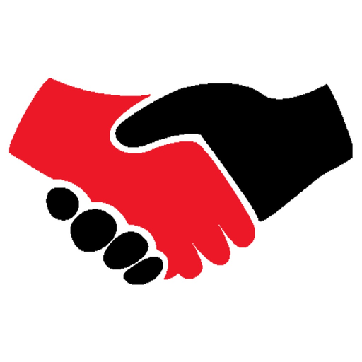 Hand stickers & top text emoji app icon
