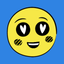 Top emoji stickers for message icon