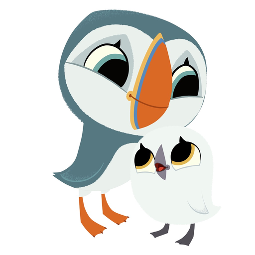 Puffin Rock Stickers app icon