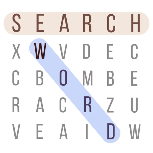 Word Search - Four Languages app icon