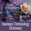 Insurance Dictionary Concepts Terms icon