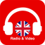 Learning English Radio, Video News, BBC 2 4 FM, AM icon
