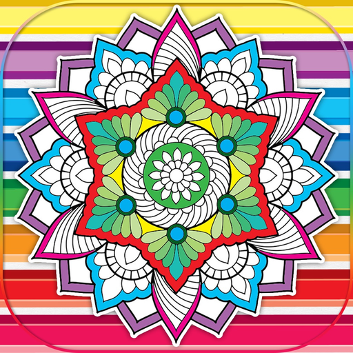 Adult Coloring Book Pages app icon