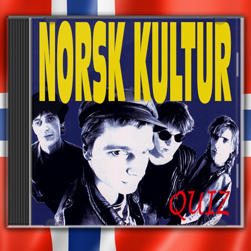 Norsk Kultur Quiz:  Film, bok og musikk trivia app icon
