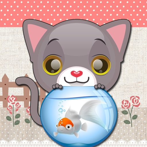 Cute Cat Stickers & Emoji app icon