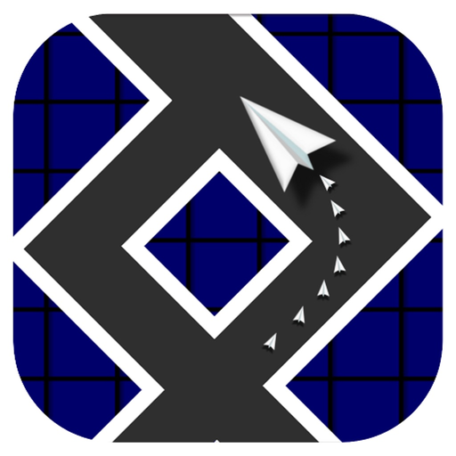 Paper Plane Zig Zag app icon