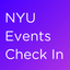 NYU Events Check In icon