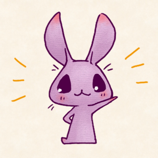 Purple Rabbit ! app icon