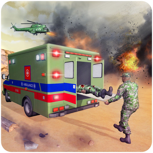 US Army Ambulance Rescue Game app icon