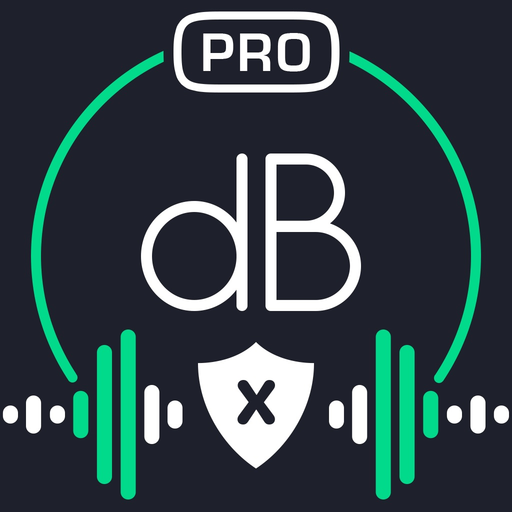 Decibel X PRO: dBA Noise Meter app icon