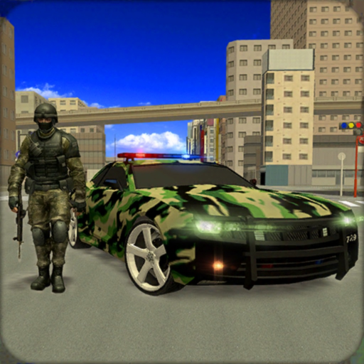 GT Army Cop Chase Car Driving app icon