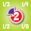 Practice2Master Fractions icon