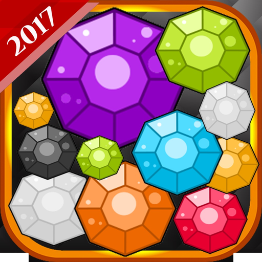 Diamond bubble mania: Bubbles ball shooter games app icon