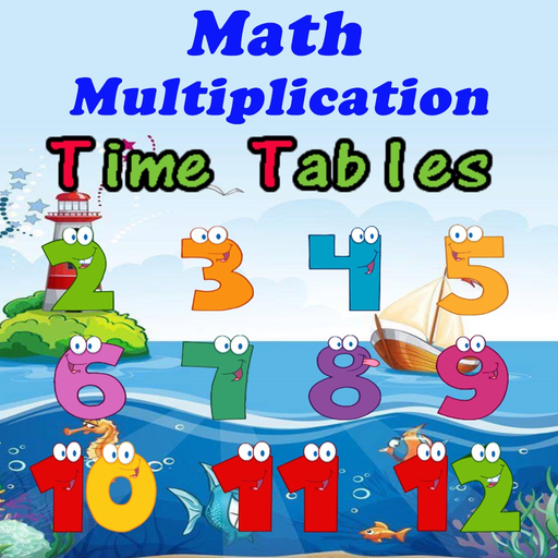 Easy Multiplication table learning math with audio app icon
