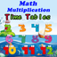 Easy Multiplication table learning math with audio icon