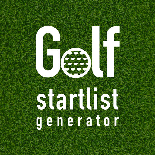 Golf Startlist Generator app icon