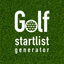 Golf Startlist Generator icon