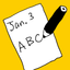 Paper Note Camera icon