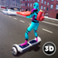Superhero Hoverboard Pizza Delivery icon