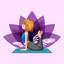 Yoga Sticker & Meditation Pack icon